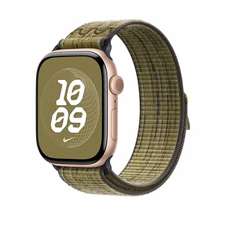Apple Opaska sportowa Nike w kolorze zielonym/szarym do koperty 46 mm