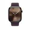 Apple Pasek karbowany magnetyczny w kolorze jeżyny do koperty 46 mm - rozmiar M/L