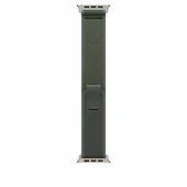 Apple Opaska Trail w kolorze zielonym do koperty 49 mm - rozmiar S/M - elementy z tytanu w kolorze naturalnym