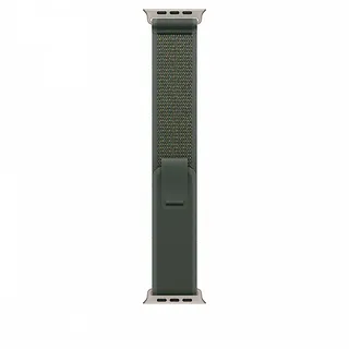 Apple Opaska Trail w kolorze zielonym do koperty 49 mm - rozmiar S/M - elementy z tytanu w kolorze naturalnym