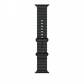 Apple Pasek Ocean w kolorze czarnym do koperty 49 mm - elementy z tytanu w kolorze czarnym