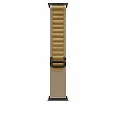Apple Opaska Alpine w kolorze beżu do koperty 49 mm - rozmiar S - elementy z tytanu w kolorze czarnym