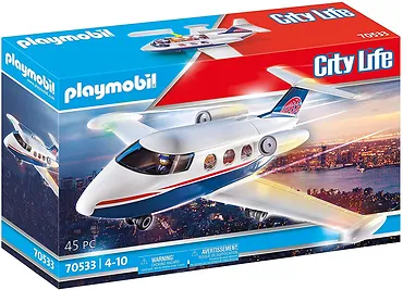 Playmobil Zestaw City Life Prywatny samolot