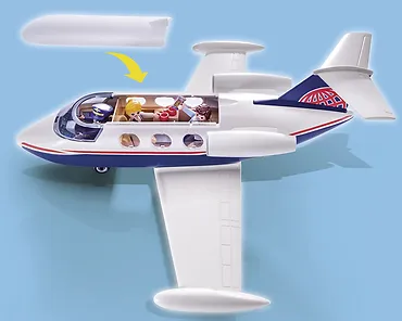 Playmobil Zestaw City Life Prywatny samolot