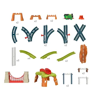 Fisher Price Pociąg Tomek i Przyjaciele Piotruś i zestaw torów