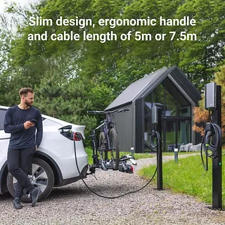 Green Cell Stacja ładowania Habuden Wallbox EV 22kW z kablem 5m