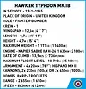 Cobi Klocki Klocki Hawker Typhoon Mk.1B