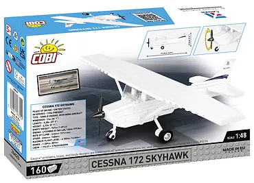 Cobi Klocki Cessna 172 Skyhawk 160 klocków biała