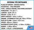 Cobi Klocki Cessna 172 Skyhawk 160 klocków biała