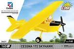 Cobi Klocki Klocki Cessna 172 Skyhawk 160 klocków żółty