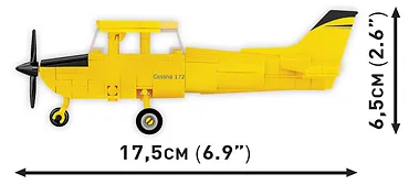 Cobi Klocki Klocki Cessna 172 Skyhawk 160 klocków żółty