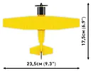 Cobi Klocki Klocki Cessna 172 Skyhawk 160 klocków żółty