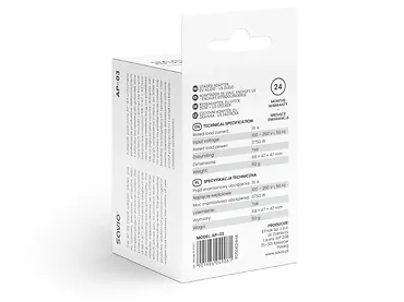 Savio Adapter podróżny gniazdo EU - wtyk UK AP-04