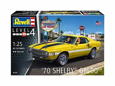 Revell Model plastikowy 70 Shelby Mustang GT500 1/25