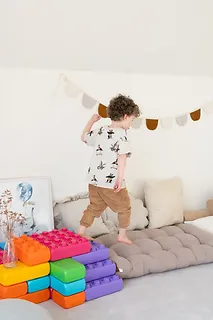 Marioinex Klocki budowlane Cegły 33 elementy Pastel