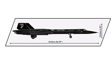 Cobi Klocki Klocki Samolot Lockheed SR-71 1374 elementów