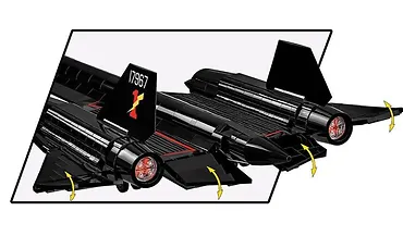 Cobi Klocki Klocki Samolot Lockheed SR-71 1374 elementów