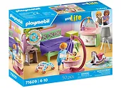 Playmobil Zestaw figurek My Life 71609 Sypialnia z kącikiem zabaw dla dzieci