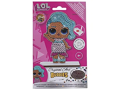 Epee Mozaika diamentowa Crystal Art Buddies Figurka 2D Splash Queen LOL