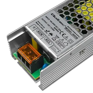 Qoltec Zasilacz LED Driver | SLIM | 176-264V | IP20 | 60W | 12V | 5A