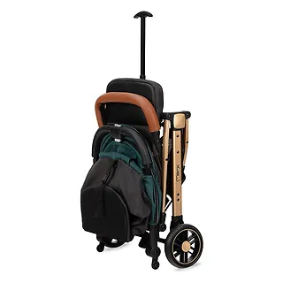 Wózek spacerowy ESTELLE zielono-złoty