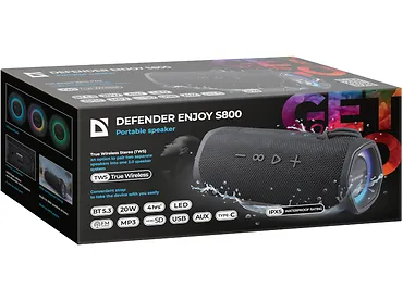 Głośnik Bluetooth Defender ENJOY S800 20W Czarny