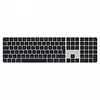 Klawiatura Magic Keyboard z Touch ID i polem numerycznym dla modeli Maca z czipem Apple - angielski (międzynarodowy) - czarne klawisze