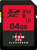 GOODRAM Karta pamięci SDXC Iridium PRO 64GB V60 UHS-II U3