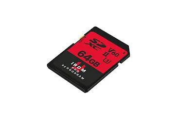 GOODRAM Karta pamięci SDXC Iridium PRO 64GB V60 UHS-II U3