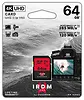 GOODRAM Karta pamięci SDXC Iridium PRO 64GB V60 UHS-II U3