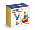 Magformers Klocki magnetyczne Stick-o Mój pierwszy zestaw z kołami 9 elementów