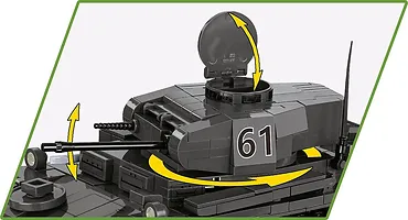 Cobi Klocki Klocki Czołg Panzerkampfwagen II 813 klocków