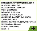 Cobi Klocki Klocki Czołg Panzerkampfwagen II 813 klocków