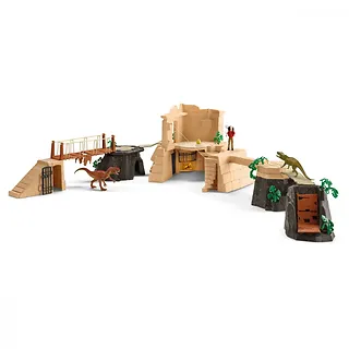 Schleicher Zestaw figurek Podbój świątyni dinozaurów