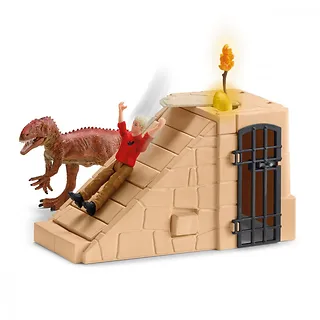 Schleicher Zestaw figurek Podbój świątyni dinozaurów