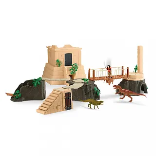 Schleicher Zestaw figurek Podbój świątyni dinozaurów