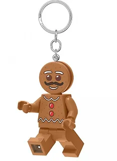 LEGO Brelok do kluczy z latarką Piernikowy ludek