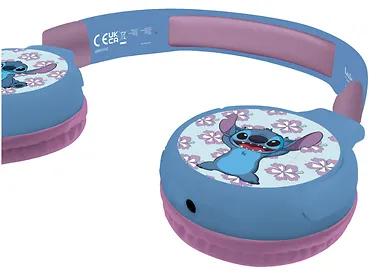 Lexibook Słuchawki bezprzewodowe składane Disney Stitch