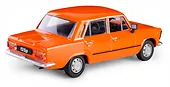 Daffi Pojazd PRL Fiat 125p pomarańczowy