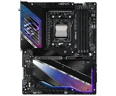 ASRock Płyta główna X870E NOVA WIFI AM5 4DDR5 M.2 ATX