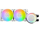 Chłodzenie wodne MSI MAG Core Liquid E240 2x120mm Białe