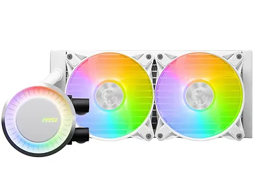Chłodzenie wodne MSI MAG Core Liquid E240 2x120mm Białe