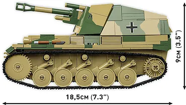 Cobi Klocki Klocki SD.KFZ.124 Wespe 860 klock&oacute;w