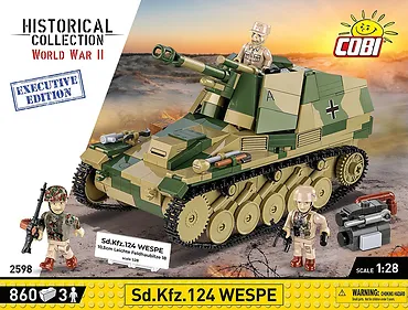 Cobi Klocki Klocki SD.KFZ.124 Wespe 860 klock&oacute;w