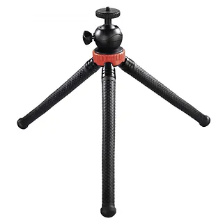 Hama Mini statyw 3w1 flexpro 27cm Czerwony