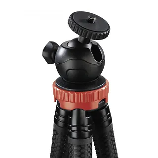 Hama Mini statyw 3w1 flexpro 27cm Czerwony