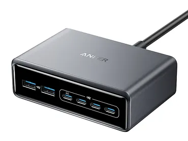 Anker Ładowarka GeNPrime 200W GaN 4xUSB-C 2xUSB-A Czarna