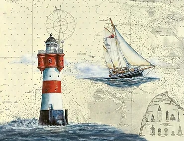 Ravensburger Polska Puzzle 2000 element&oacute;w Żeglarstwo, latarnia morska