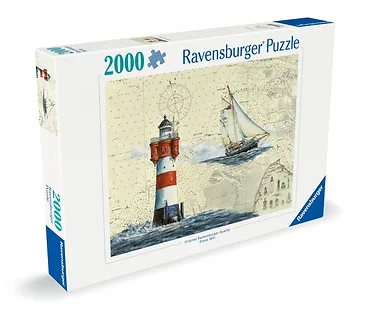 Ravensburger Polska Puzzle 2000 element&oacute;w Żeglarstwo, latarnia morska