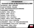 Cobi Klocki Klocki KTO Rosomak 666 klocków